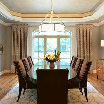 Clean and Simple Residence- Dining Room