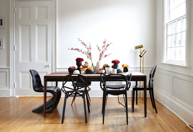 Eclectic Dining Room by stephane chamard