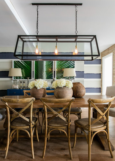 Beach Style Dining Room by Adam Scougall Design
