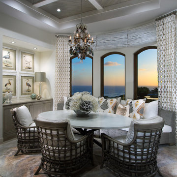 Coastal Kitchen and Breakfast Room