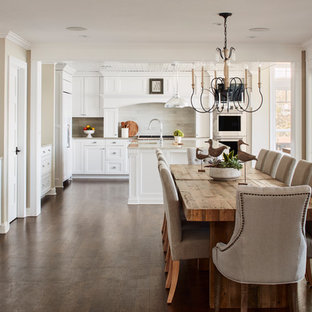 75 Beautiful Kitchen Dining Room Combo Pictures Ideas July 2021 Houzz