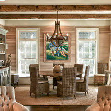 Beach Style Dining Room by Dempsey Hodges Construction