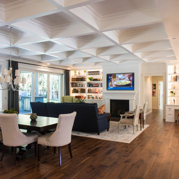 Coffered Ceiling Great Room