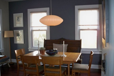 Inspiration for a timeless dining room remodel in New York