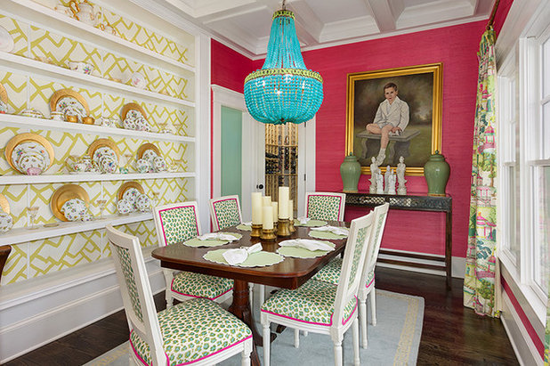 Eclectic Dining Room by Colordrunk Designs