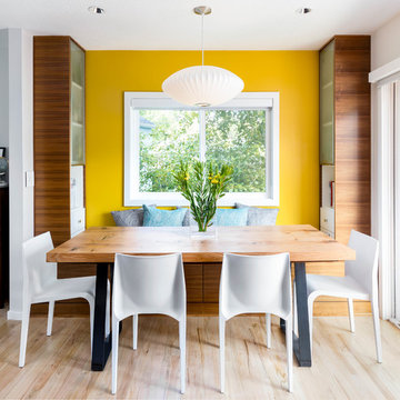 Colorful Kitchen and Dining Room Remodel