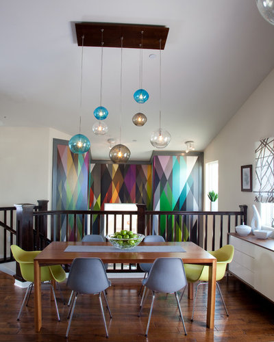 Contemporaneo Sala da Pranzo by Kristy Kropat Design GmbH