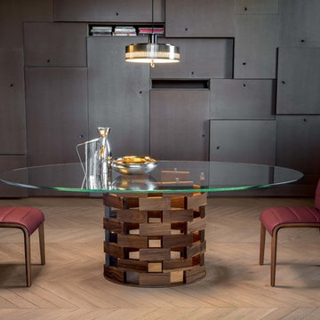 Colosseo Rectangular Dining Table by Tonin Casa