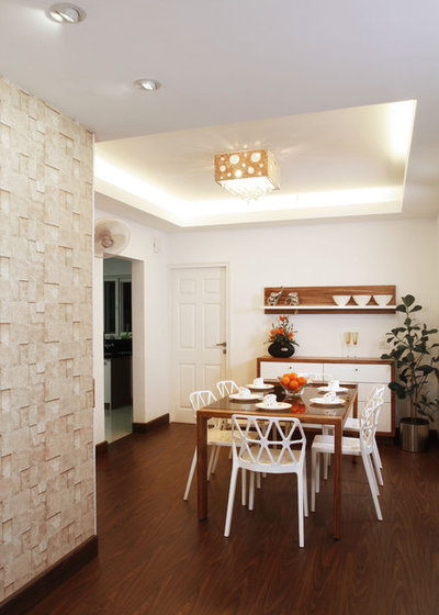 Contemporary Dining Room by Savio & Rupa Interior Concepts (Bangalore)