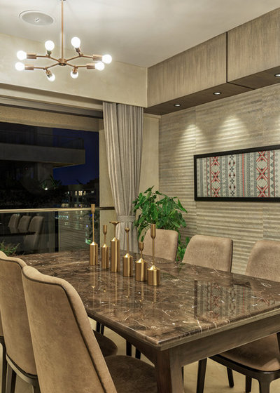 Contemporary Dining Room by Studio Osmosis