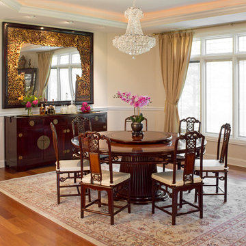 Contemporary Chinese Style Dining Room