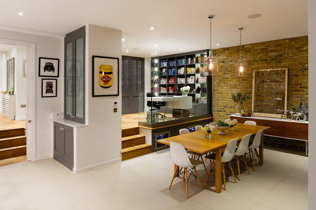 Contemporary Dining Room by granit.co.uk