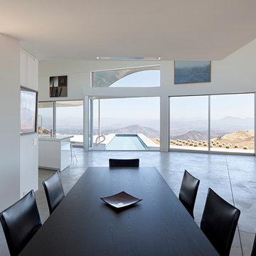 Contemporary Dining Room - Mountain Top House