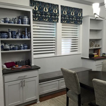 Contemporary Drapery, Valance, Duette & Pirouette with PowerView - Dallas