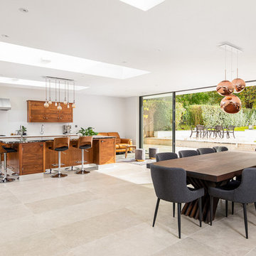 Contemporary remodel and extension in East Horsely