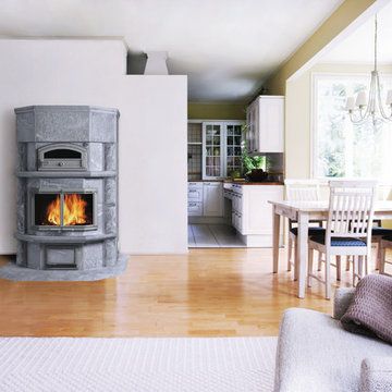 Contemporary Soapstone Fireplaces