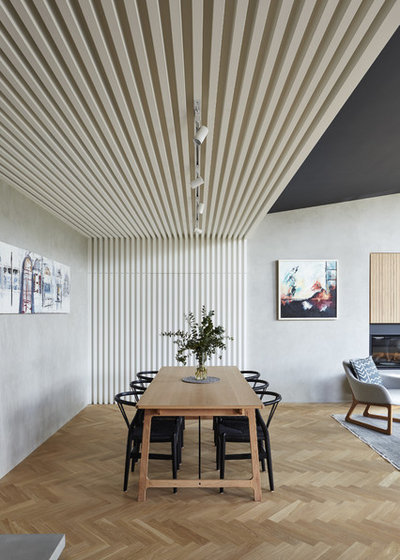Contemporary Dining Room by BTF Constructions