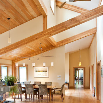 Contemporary Timber Frame Home