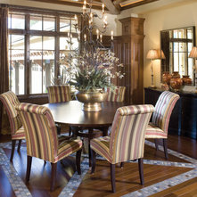 Traditional Dining Room by Alan Mascord Design Associates Inc