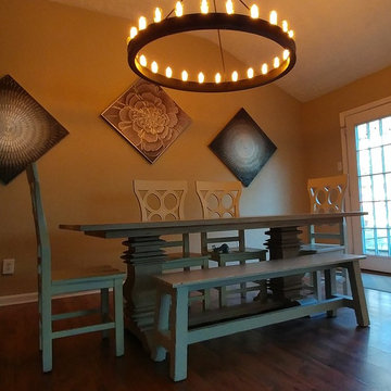 Copper Tables by Barrio Antiguo in Houston Texas