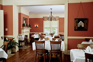 Elegant dining room photo in Atlanta
