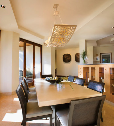 Contemporary Dining Room by 1800Lighting