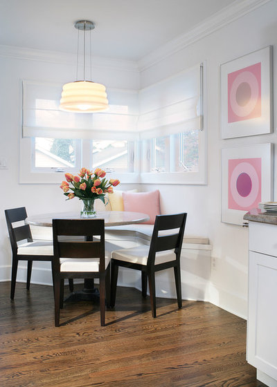 Coastal Dining Room by Sheila Rich Interiors, LLC
