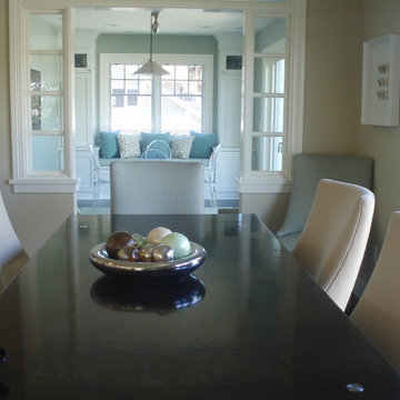Coronado, CA. Beach House. Full Service Design Firm. Dining Room