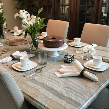 Corteccia Quartzite Dinner Table