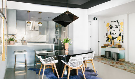 Houzz Tour: Retro-Glam Condo Keeps It Cool in West Hollywood