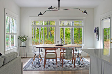 Inspiration for a scandinavian dining room remodel in Toronto