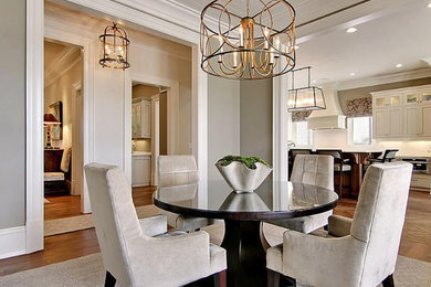 Inspiration for a transitional dining room remodel in Charleston