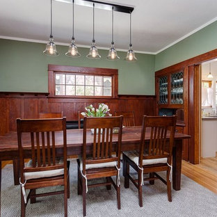 Craftsman Dining Room Pictures Ideas, Craftsman Lighting Dining Room Table