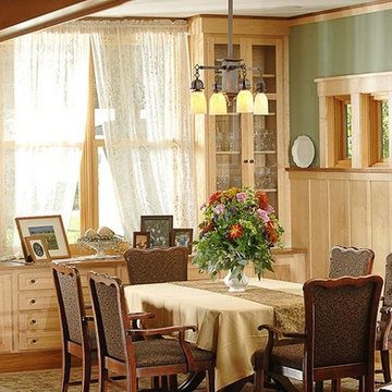 Craftsman Farmhouse Formal Dining Room