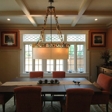 Craftsman Style in Burlingame Dining Room