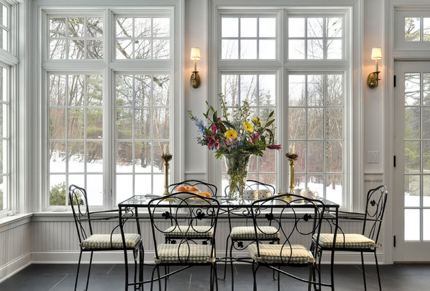 American Traditional Dining Room by Crisp Architects