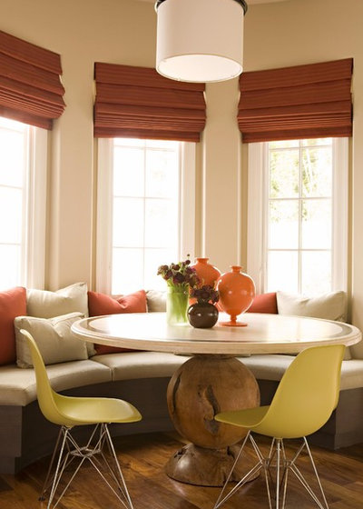 Transitional Dining Room by Michael Fullen Design Group