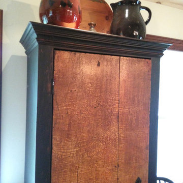 Cupboard Made With Antique Door