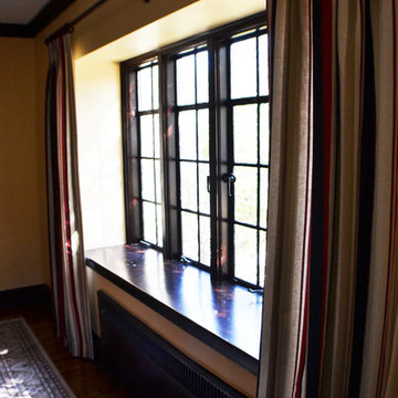 Curtains in Old Stone Home