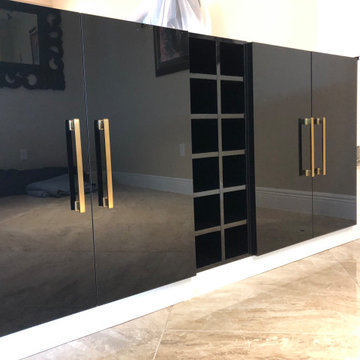 Custom build bar cabinet