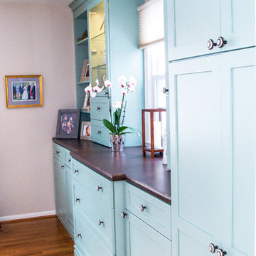 Custom Cabinetry Built-In Dining Room Renovation