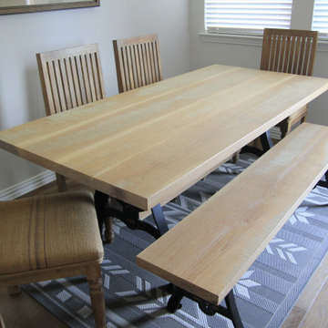 Custom Dining Table, Console Table, and Coffee Table