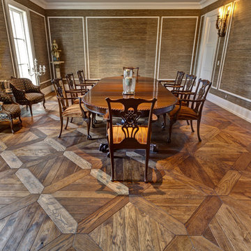 Custom Floors - Dining Room