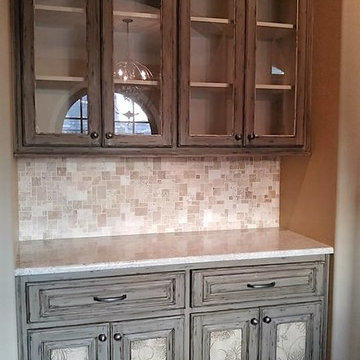Custom Furniture Finish - Butlers Pantry Cabinet