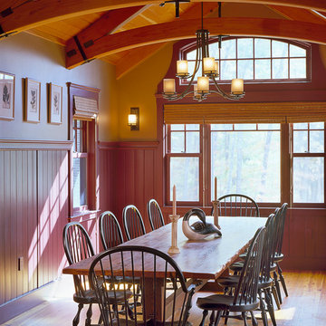 Custom Home - Southern Maine Adirondack Style Lake House