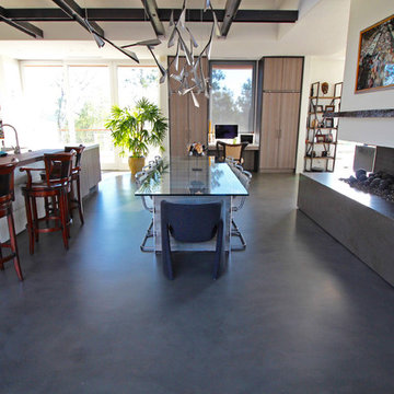 Custom Interior Decorative Concrete Flooring