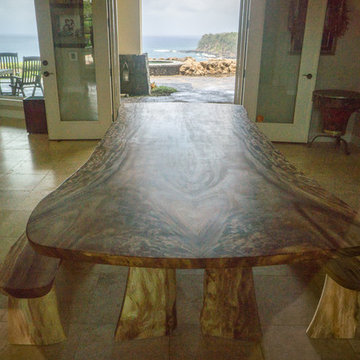 Custom Live Edge Dining Room Table