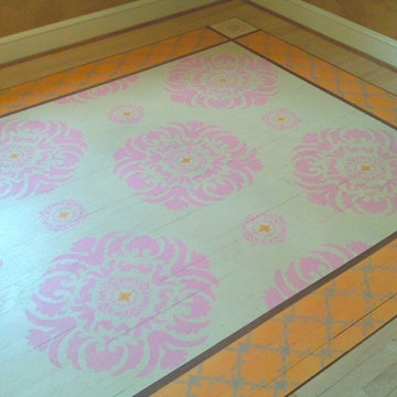Custom Painted Flooring
