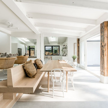 Custom Timber Dining Table - Little Cove, Noosa
