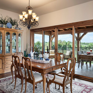 Customized Timber Frame Home – Oklahoma City Residence